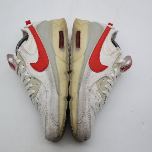 Nike Air Max Terrascape 90 Shoes Men\'s Size 8.5 Summit White Red Clay Sneakers main image 11